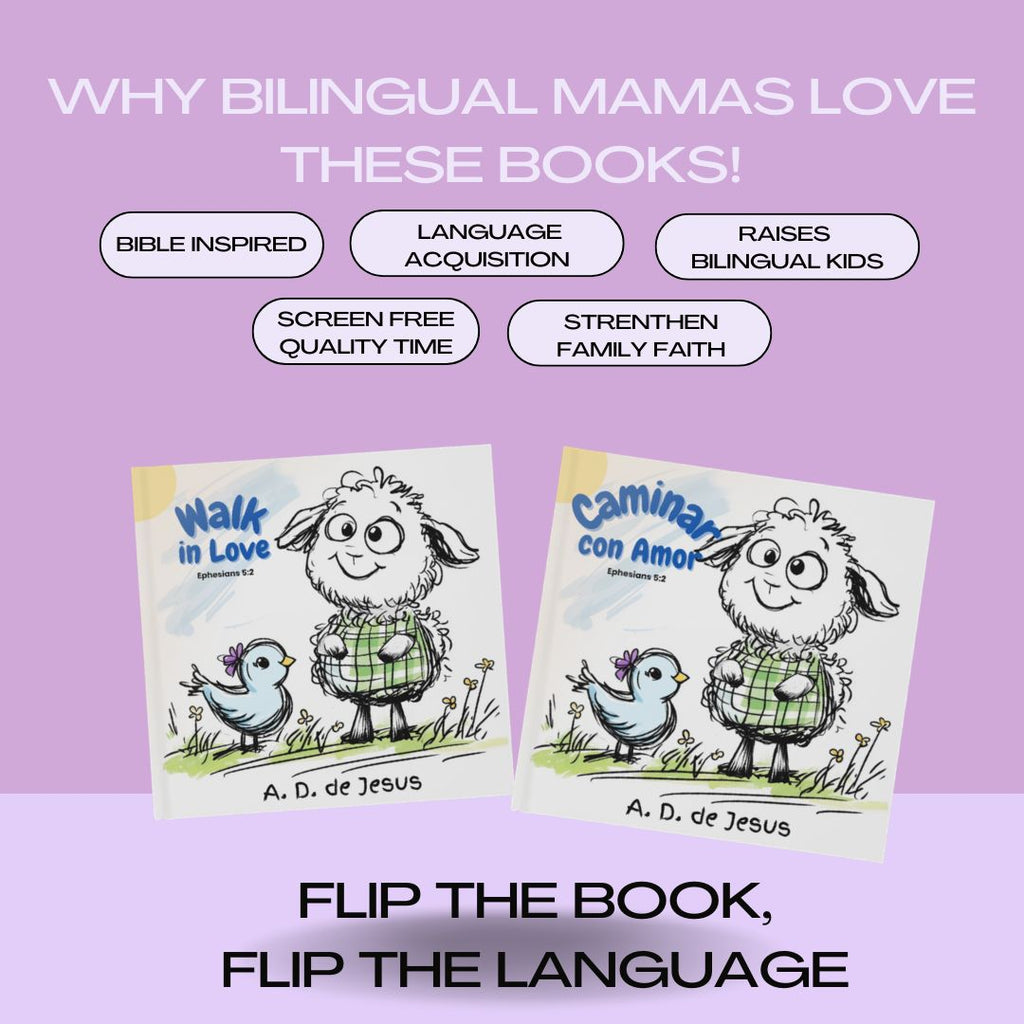 Bilingual Bestselling Books — English & Spanish Flip Book Bundle (10 Books, 2 Languages)