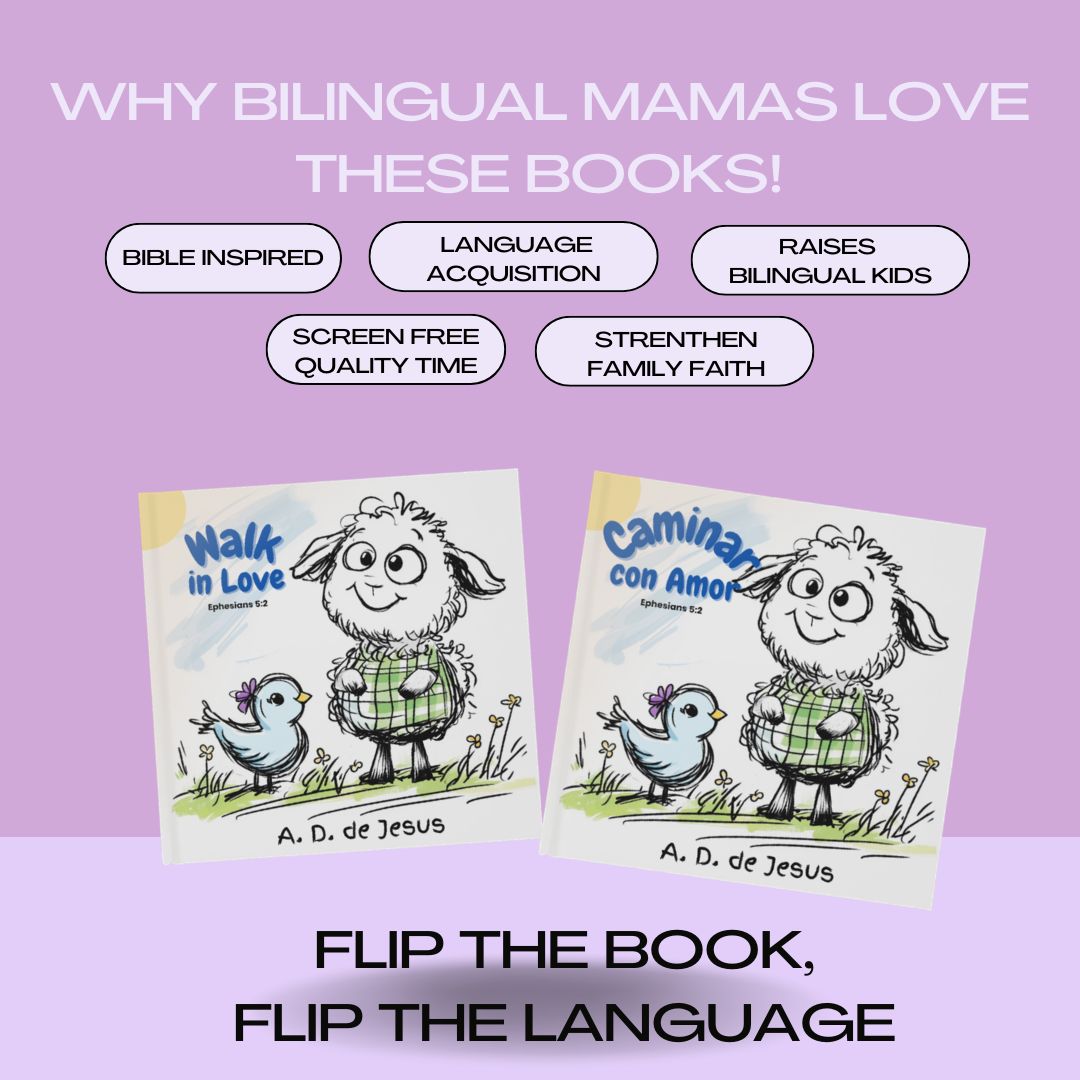 Bilingual Bestselling Books — English & Spanish Flip Book Bundle (10 Books, 2 Languages)